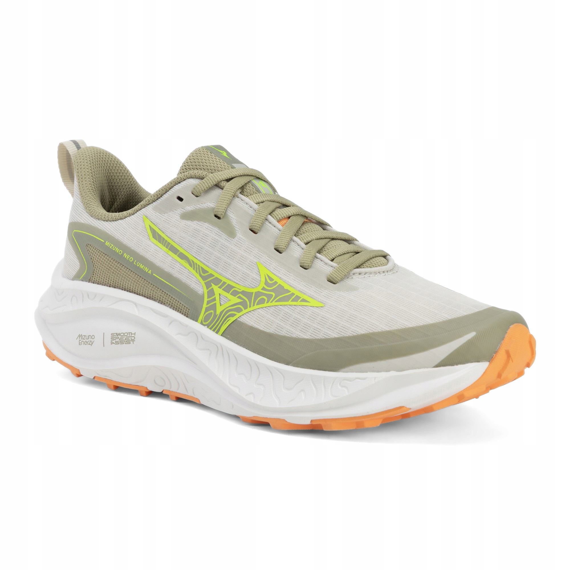 Buty do biegania damskie Mizuno Neo Lumina silver birch/lightning yellow