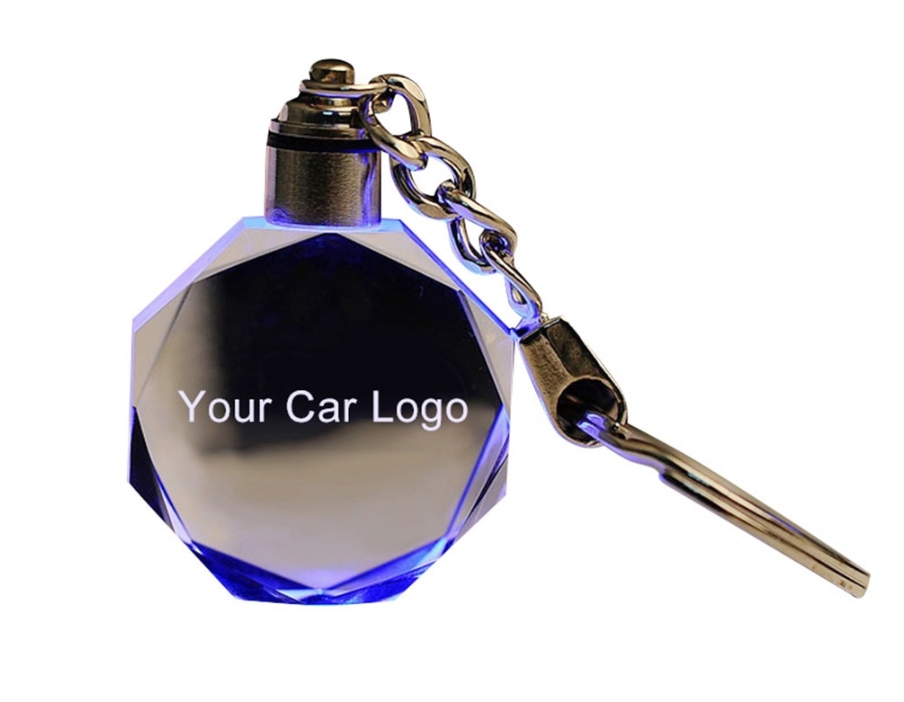 

Brelok Do Kluczy Mitsubishi 3D Led Kolorowy Emblem