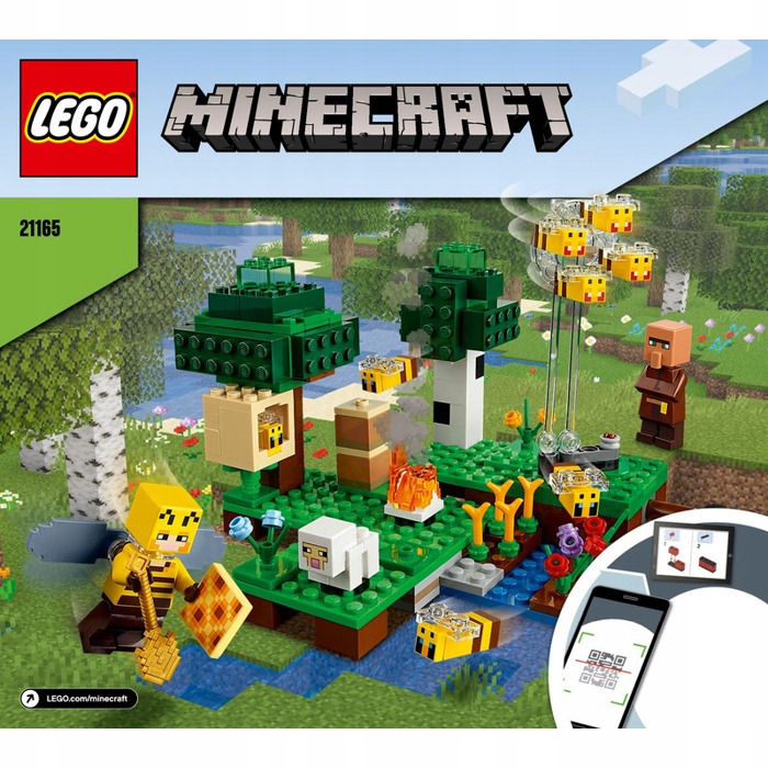 

Lego Instrukcja - The Bee Farm 21165