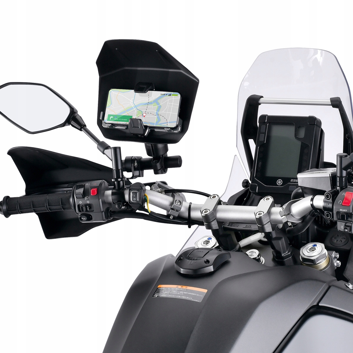 ZETA Uchwyt do telefonu komórkowego z osłoną czerń