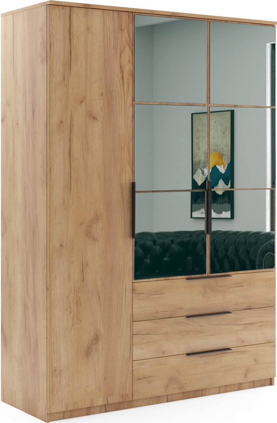 Nadstawka FLORENCJA 150 DĄB CRAFT ZŁOTY Kod producenta NADSTAWKAFLORENCJA150DCZ