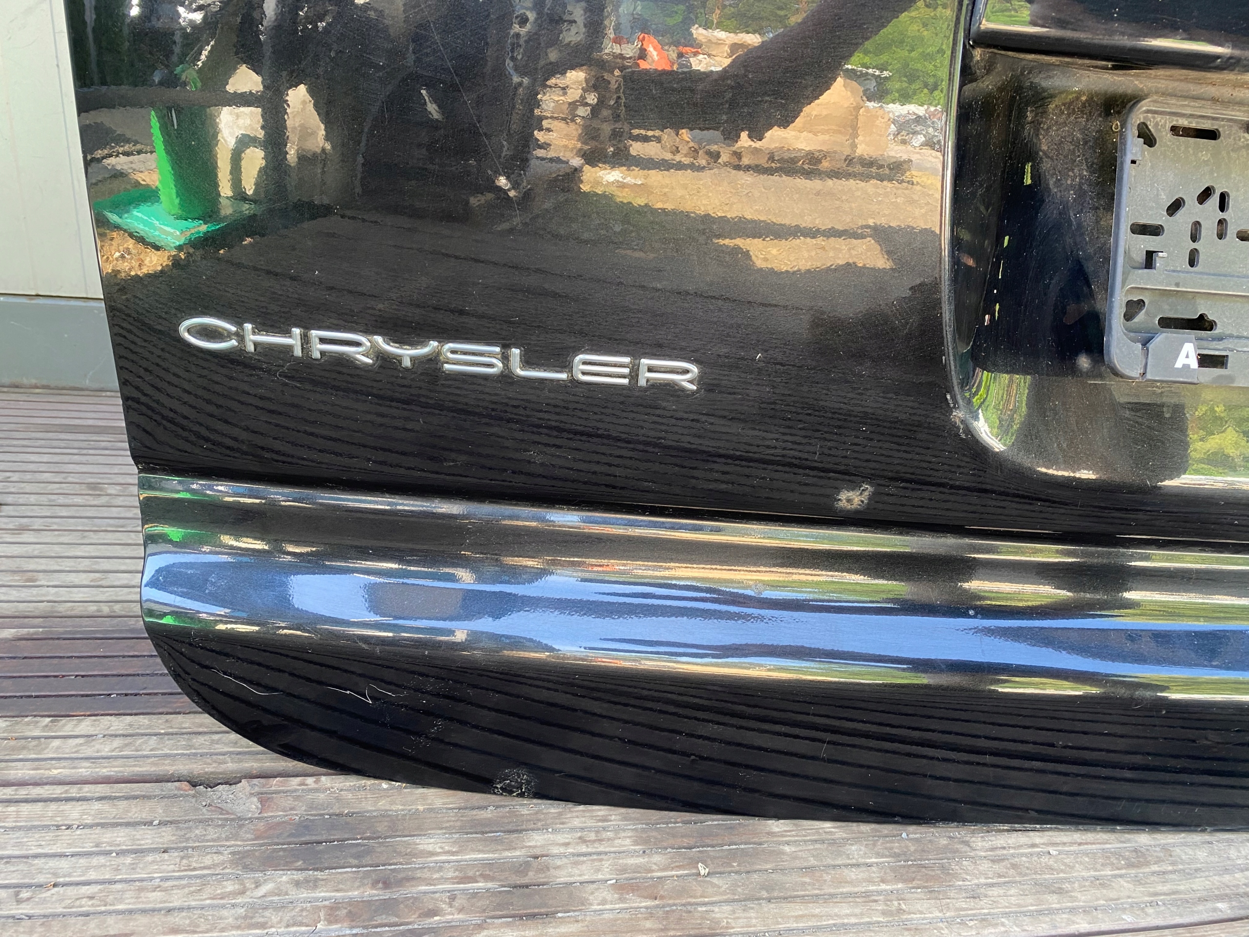CHRYSLER VOYAGER IV complete trunk door boot