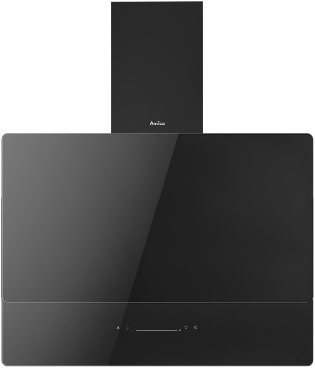 Komínový odsávač pár Amica OKP6859S 300W 691 m3/h 4 rýchlosti Led čierny