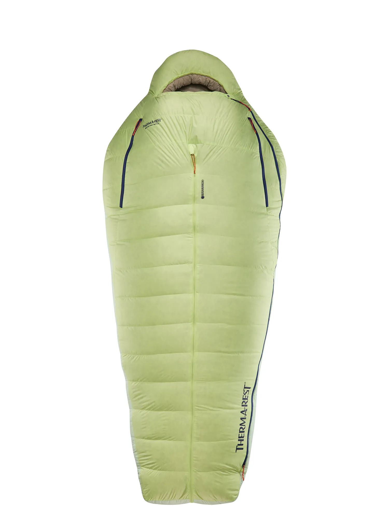 Péřový spací pytel Therm a Rest Boost 650 32F/0C Regular Wide (183 cm) zelený