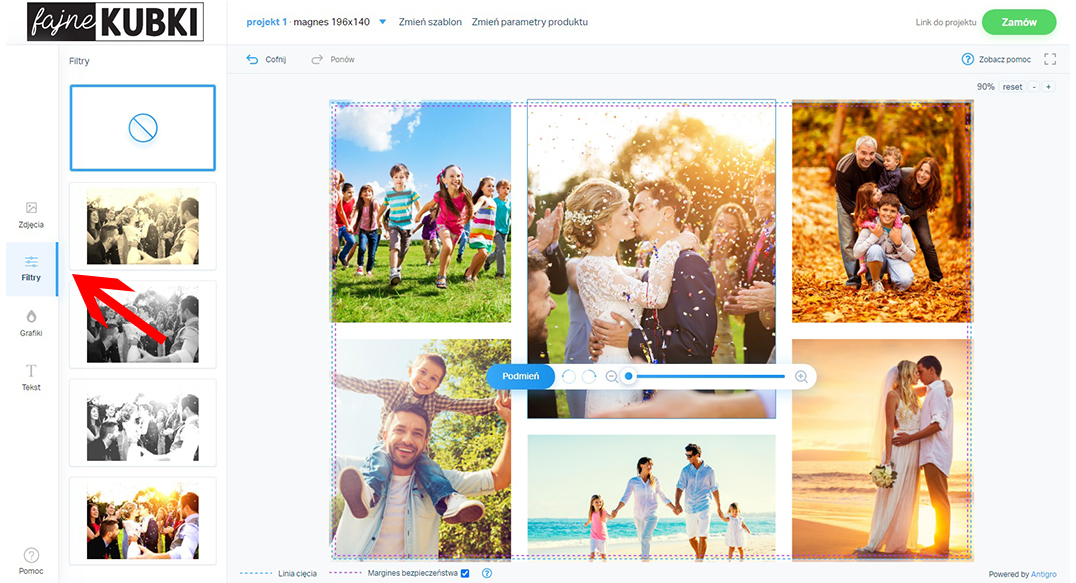 FOTO Magnes 7x10 KOPERTA KREATOR Marka inny