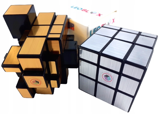ORYGINALNA zestaw PROFESJONALNA KOSTKA 3x3 MIRROR logiczna trudna LEOBLOX