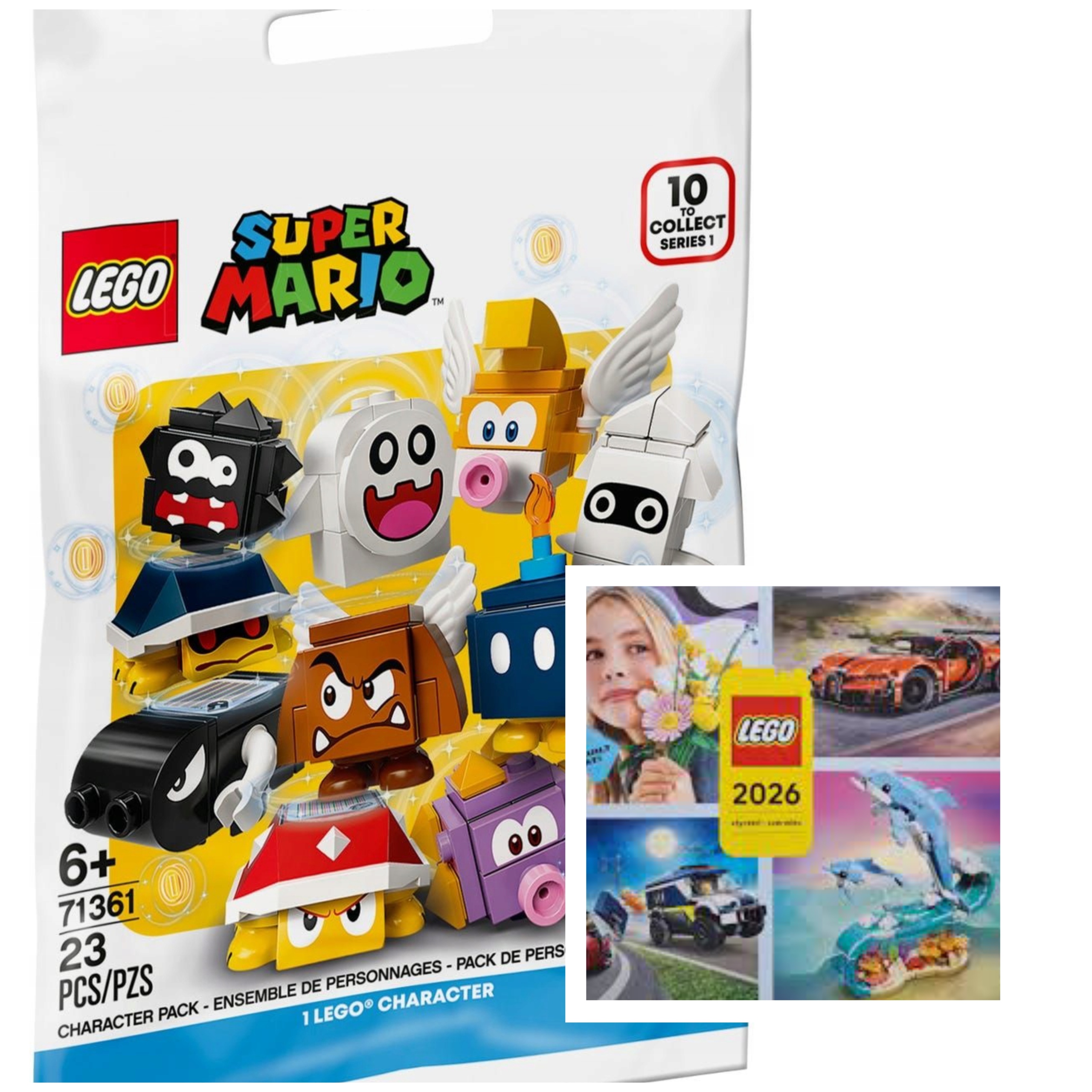 Lego Mario 71361 Losowa Postać Z Mario+katalog Lego 2026