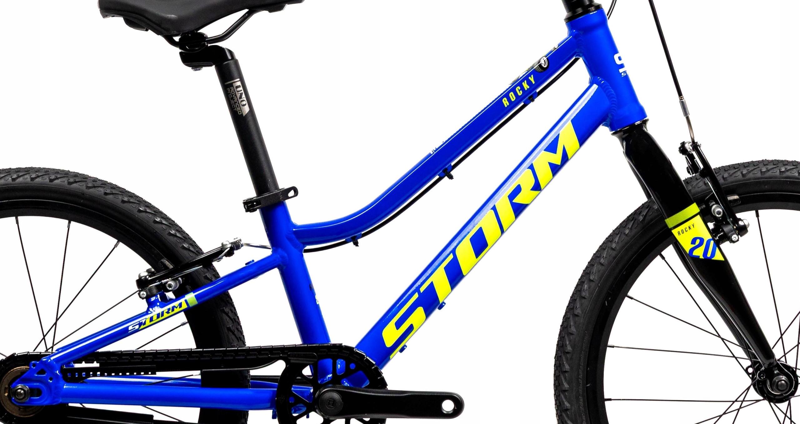 ROWER DZIECIĘCY 20 cali STORM ROCKY LIGHT lekki 7,6 KG niebieski Rozmiar koła (
