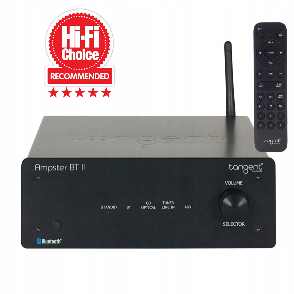 Tangent Spectrum X5 BIAŁY + Ampster BT II Wzmacniacz Stereo Bluetooth Marka Tangent