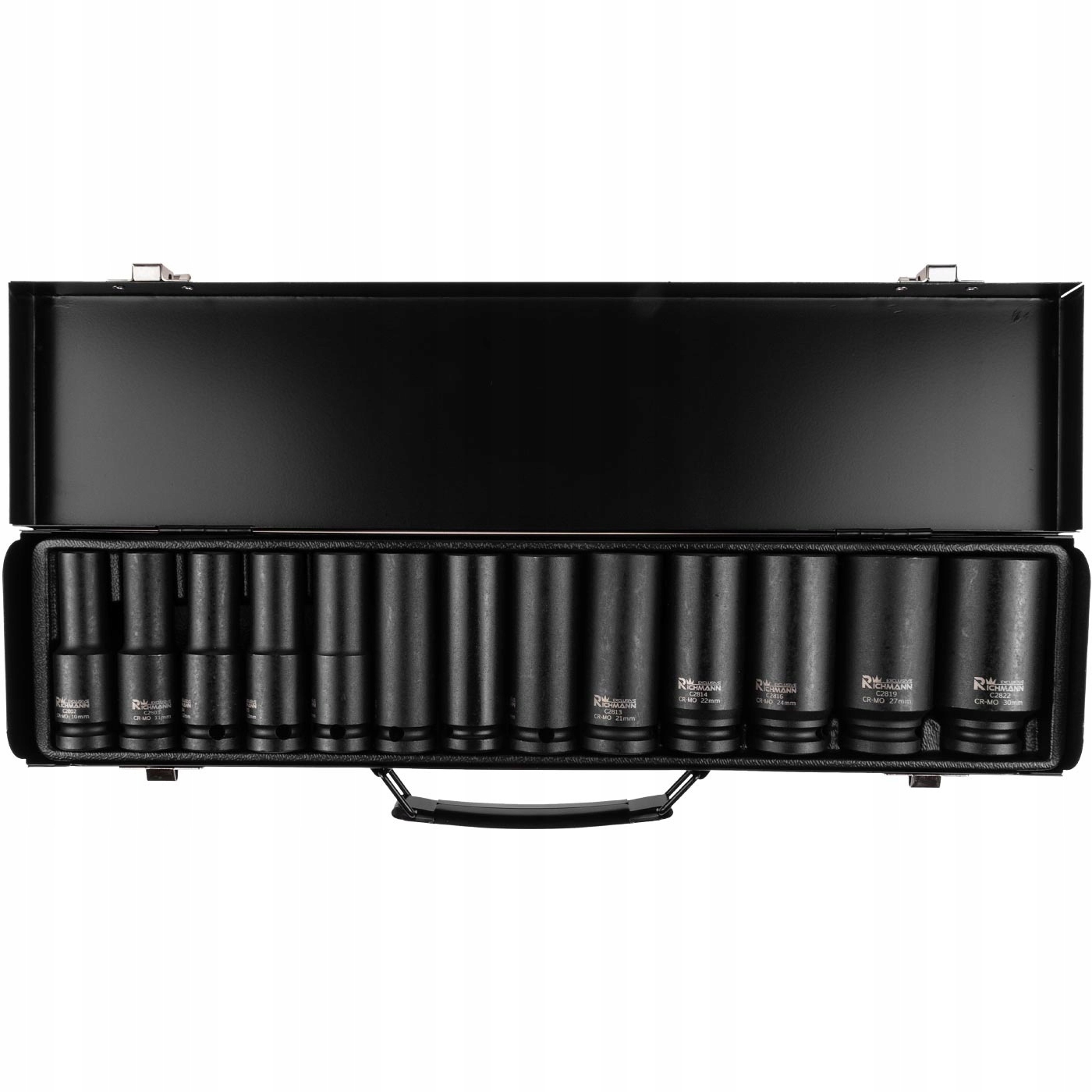 ZESTAW NASADEK UDAR. DŁUGICH 1/2' 10-30 MM 13 ELEM. Marka RICHMANN