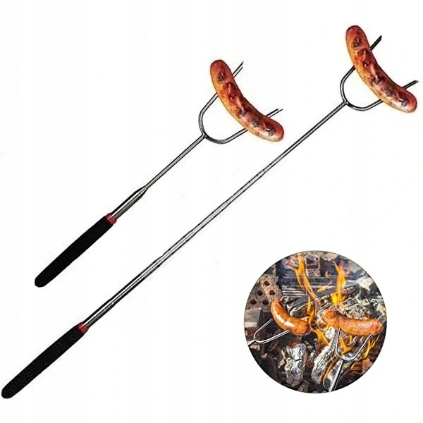 WIDELEC KIJ DO OGNISKA GRILL KIJEK TELESKOPOWY