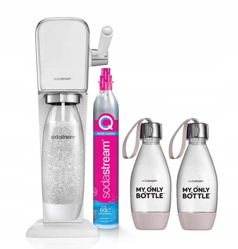 Saturator wody SodaStream Art biały Eko Butelki