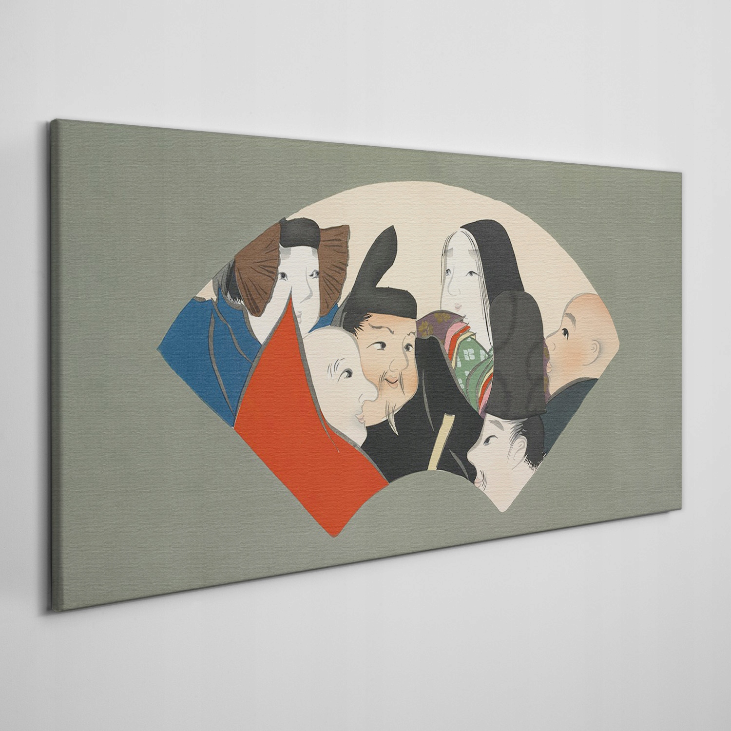 

Nowoczesny foto-obraz na płótnie Ludzie 100x50 cm