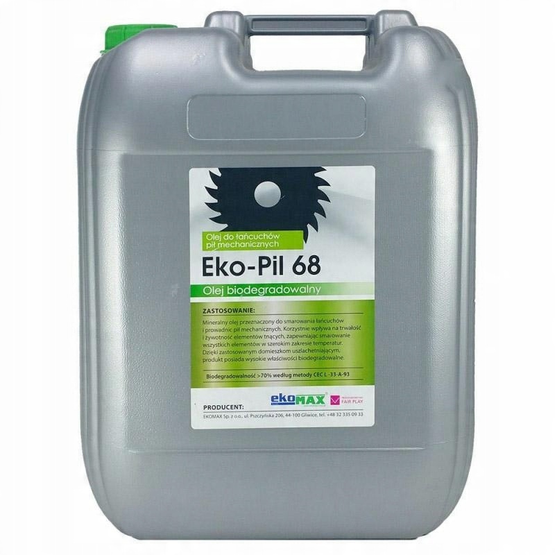 

Olej mineralny do pił łańcuchowych Eko-Pil 68 20L