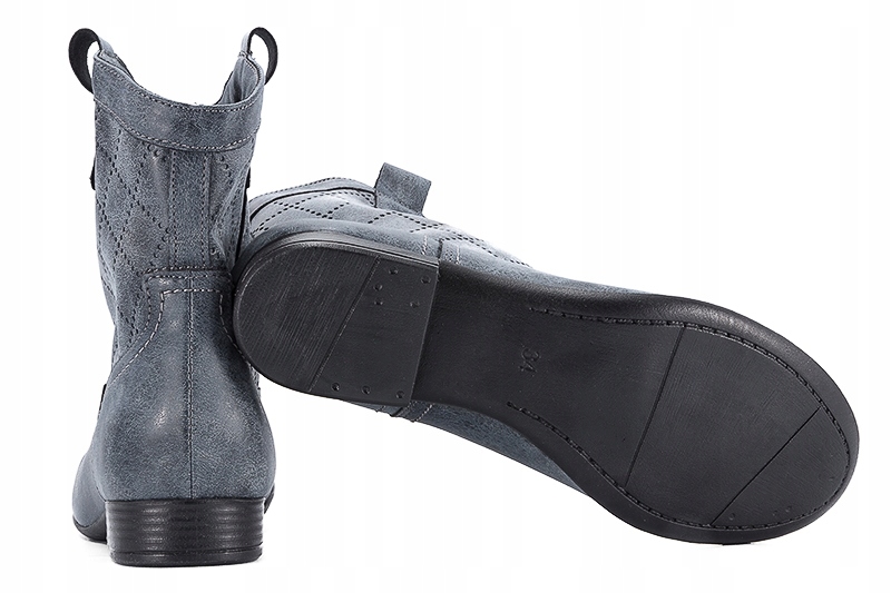 KORNECKI 4919 BOTKI DZIEWCZĘCE KOZACZKI WIOSENNE granatowe Stan opakowania oryginalne