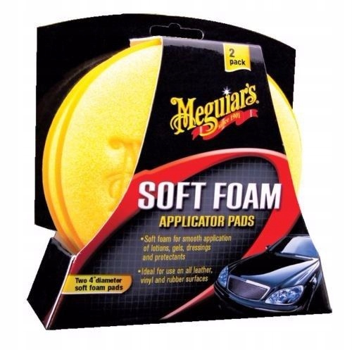 Meguiar's Soft Foam Applicator Pad aplikator 2szt.