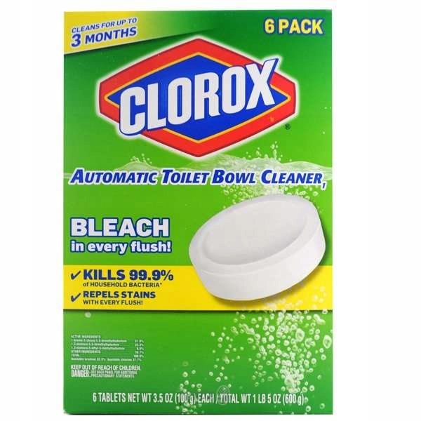 Levně Clorox Automatický čistič toaletních mís 6 ks