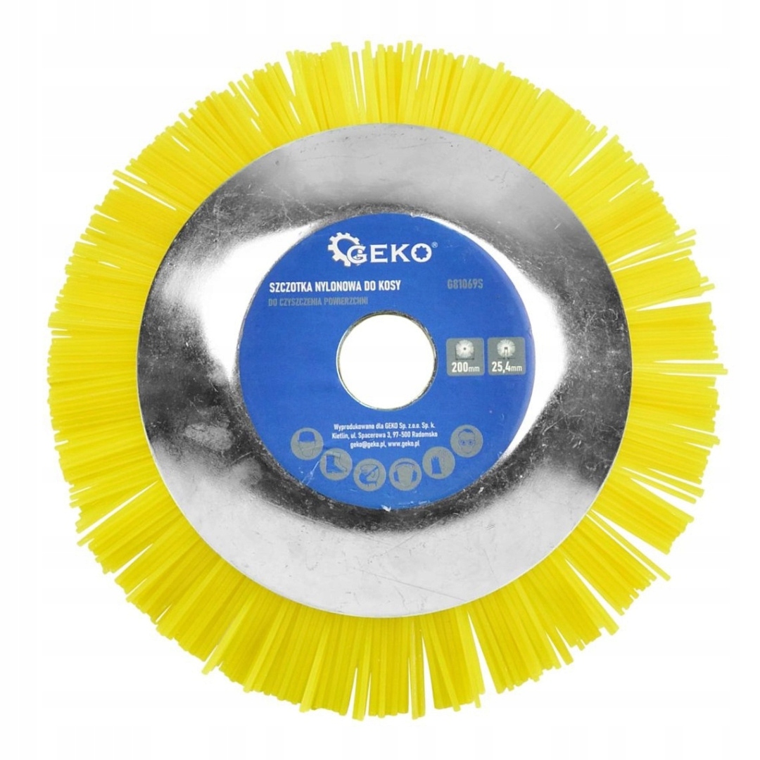SZCZOTKA NYLONOWA KOSTKI BRUKOWEJ KOSY SPALINOWEJ Typ szczotka do kosy