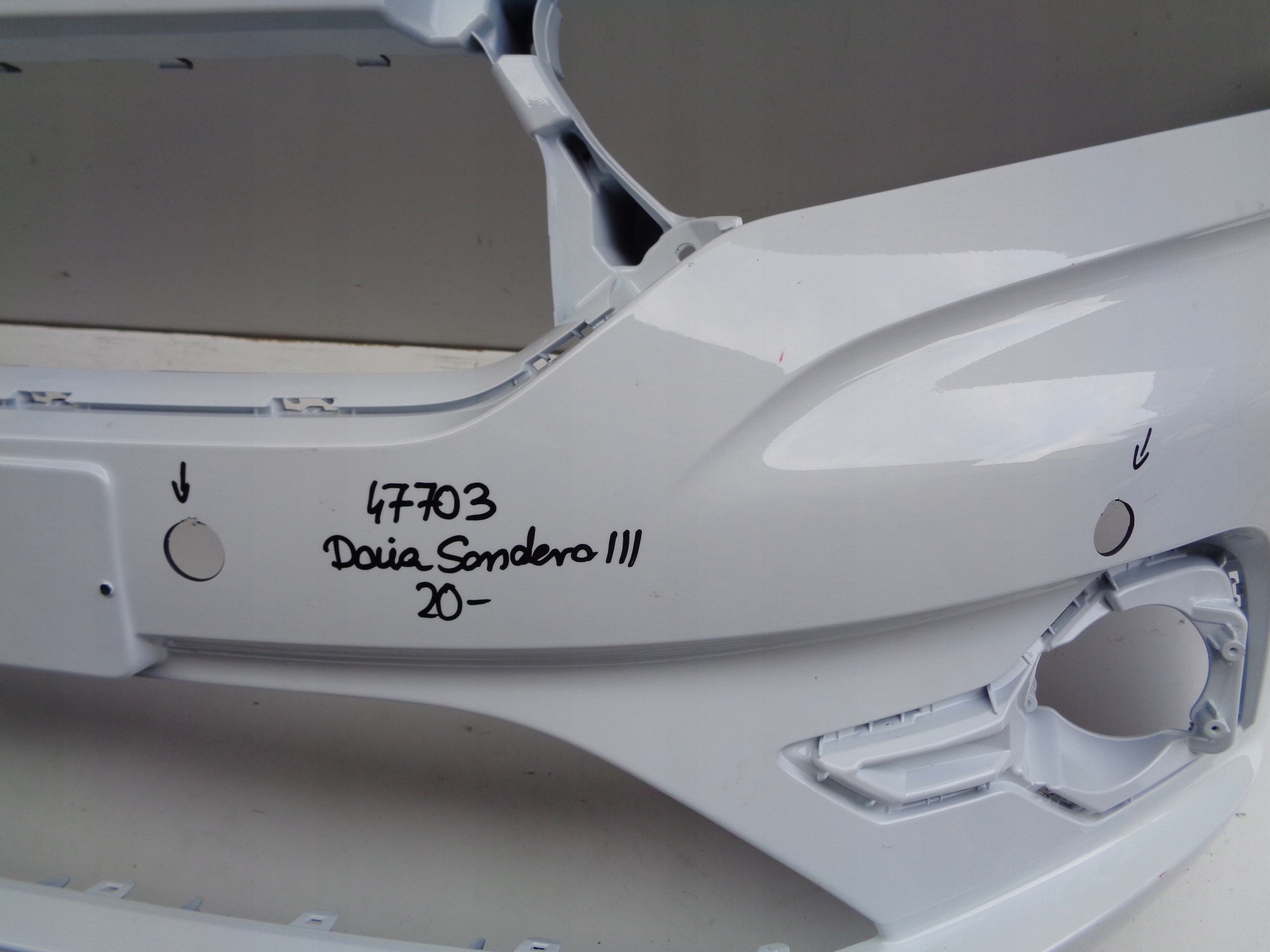 front bumper DACIA SANDERO III 20- NR 47703