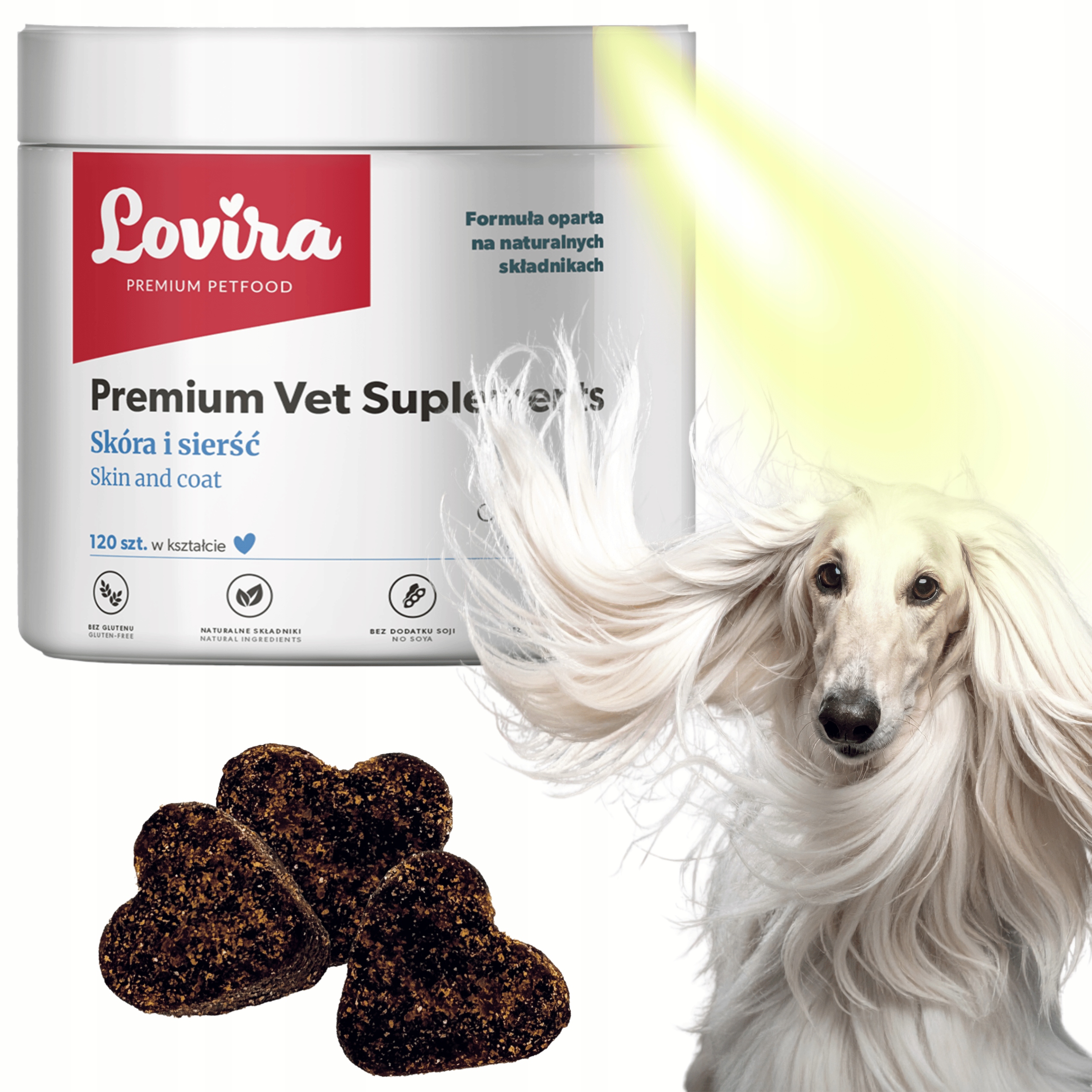Vet Doplňky Pro Psa Na Kůži A Srst 120 ks Vitamíny Olej