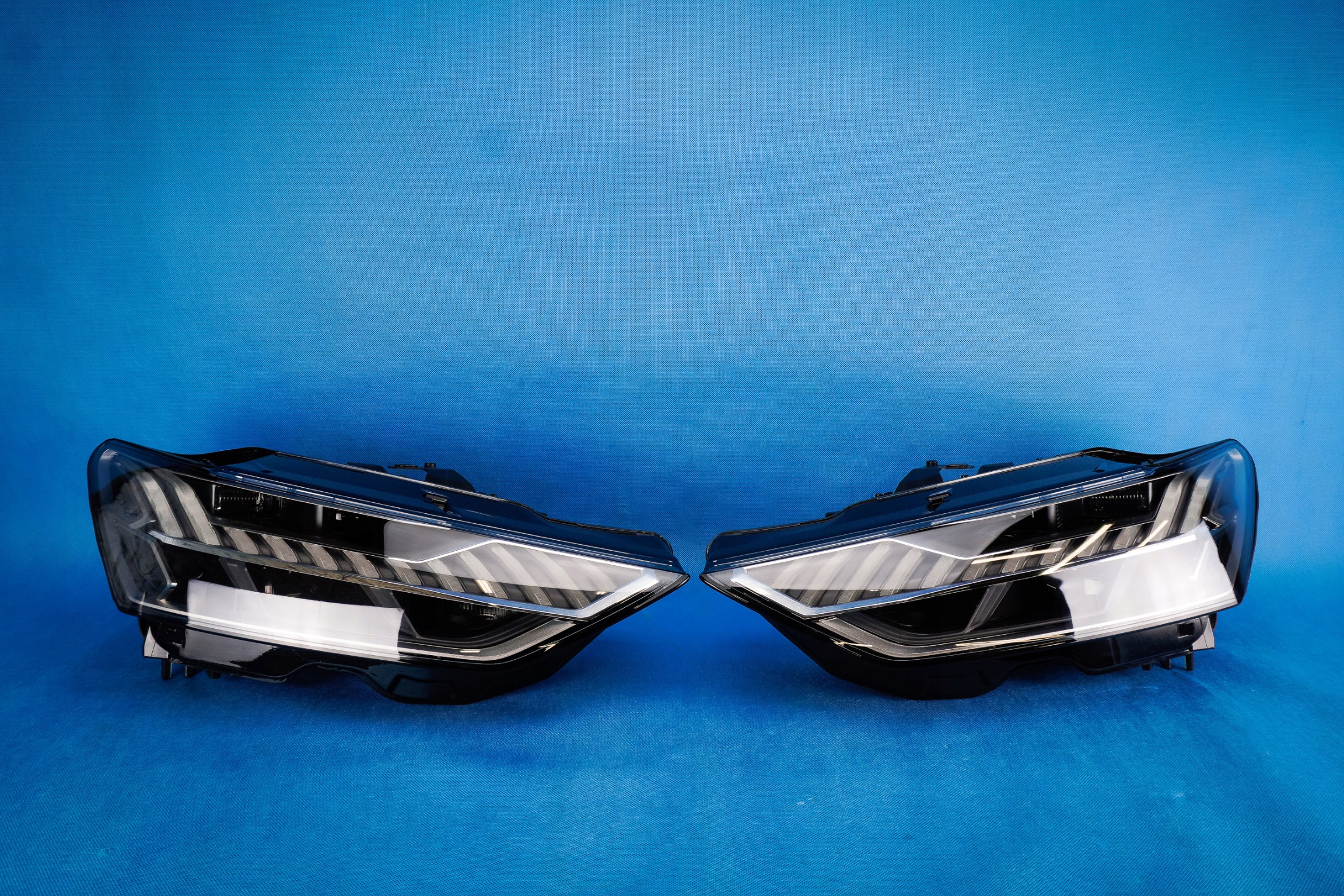 head lights front HD MATRIX Audi A7 S7 4K8 komplet 4K8941035F 4K8941036F