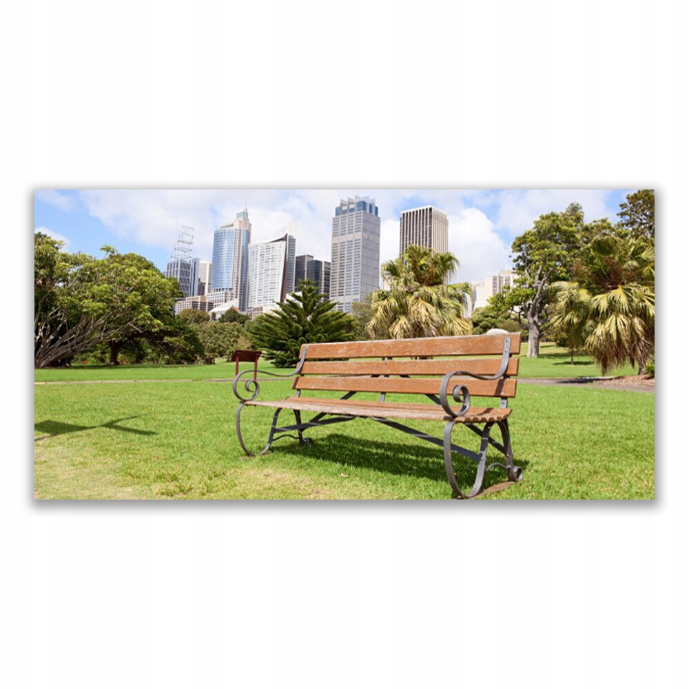 

Fotoobraz akryl 120x60 Park Drapacze Chmur Natura