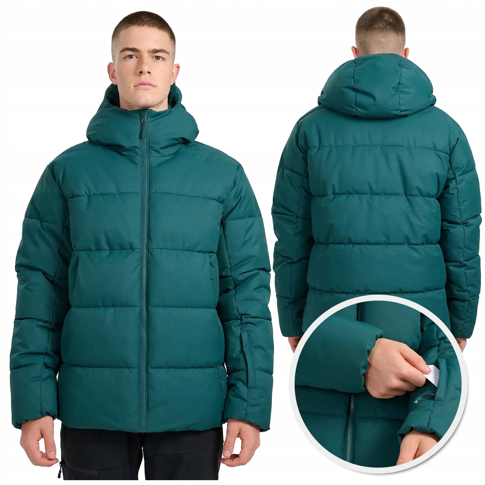 Kurtka narciarska męska 4F NeoDry 5000 Zimowa wodoodporna JAM0788 XL