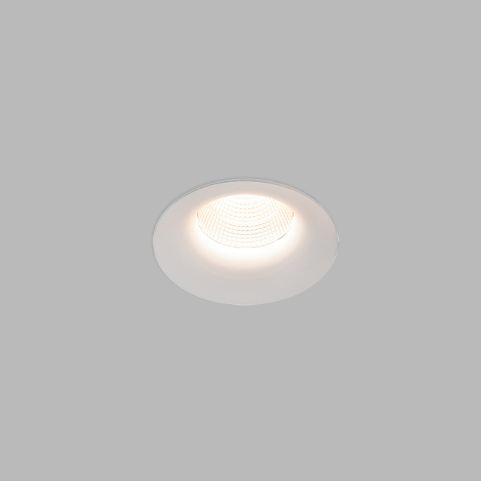 Zapustené bodové svietidlo LED2 Spot C 9W 2700K biele IP44 stmievateľné