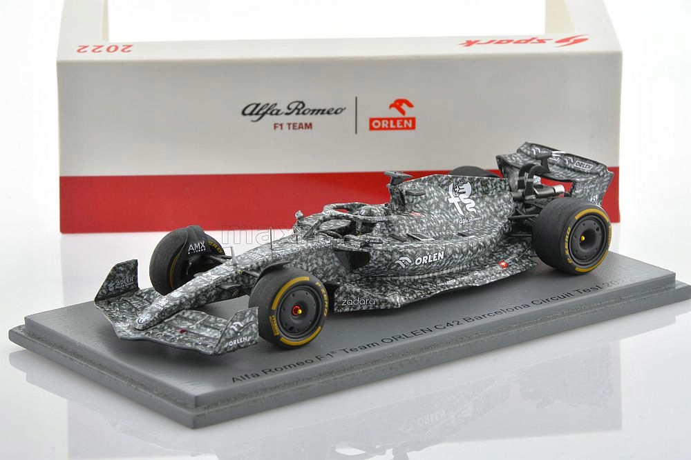F1 Alfa Romeo C42 R. Kubica Orlen 2022 1/43 Spark