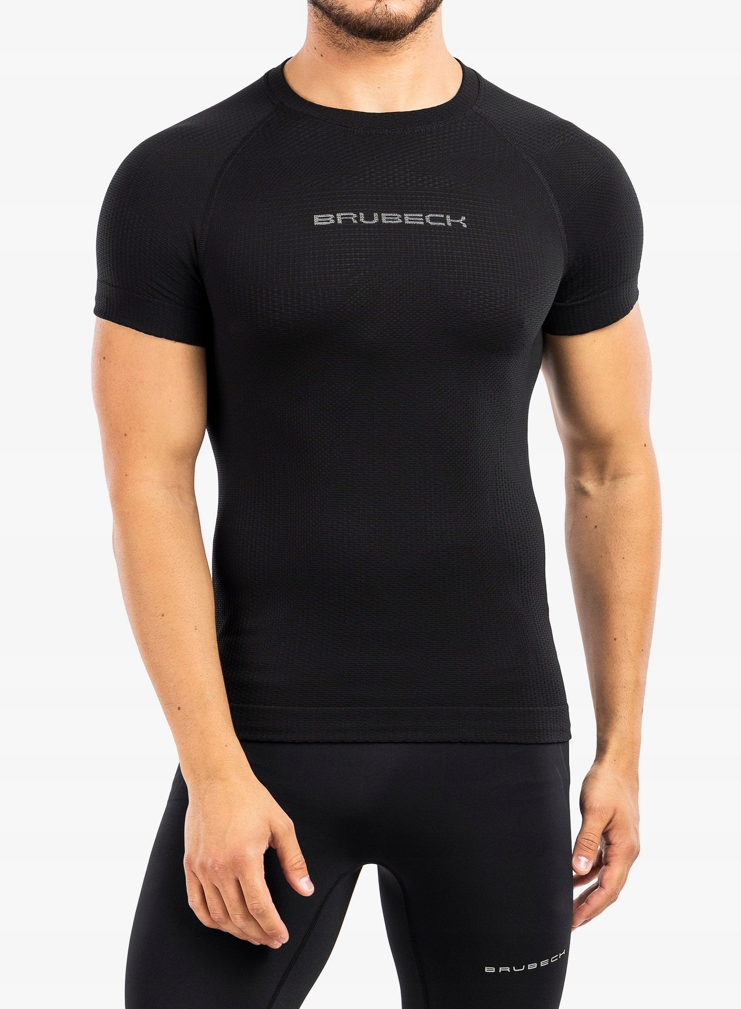 Koszulka termoaktywna Brubeck 3D Run Pro T-shirt black L