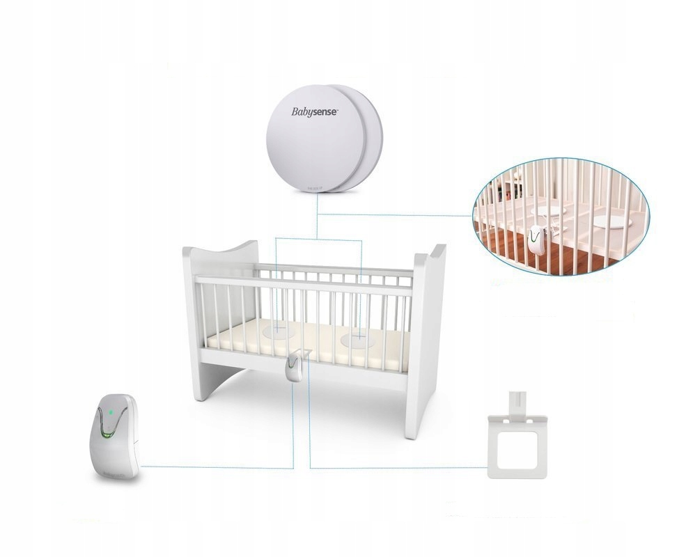 Monitor oddechu Babysesne 7 + niania Platinum 3 Kod producenta 8401