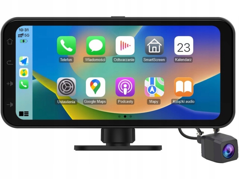 Ekran Manta MMUS101 AutoFusion Pro CarPlay Android Auto Kamera tył