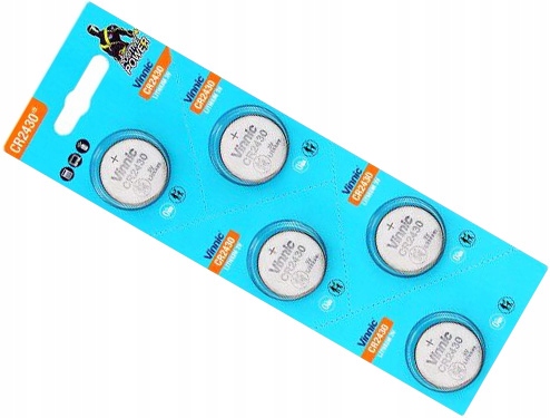 

5x Bateria Litowa Vinnic CR2430 2430 DL Ecr