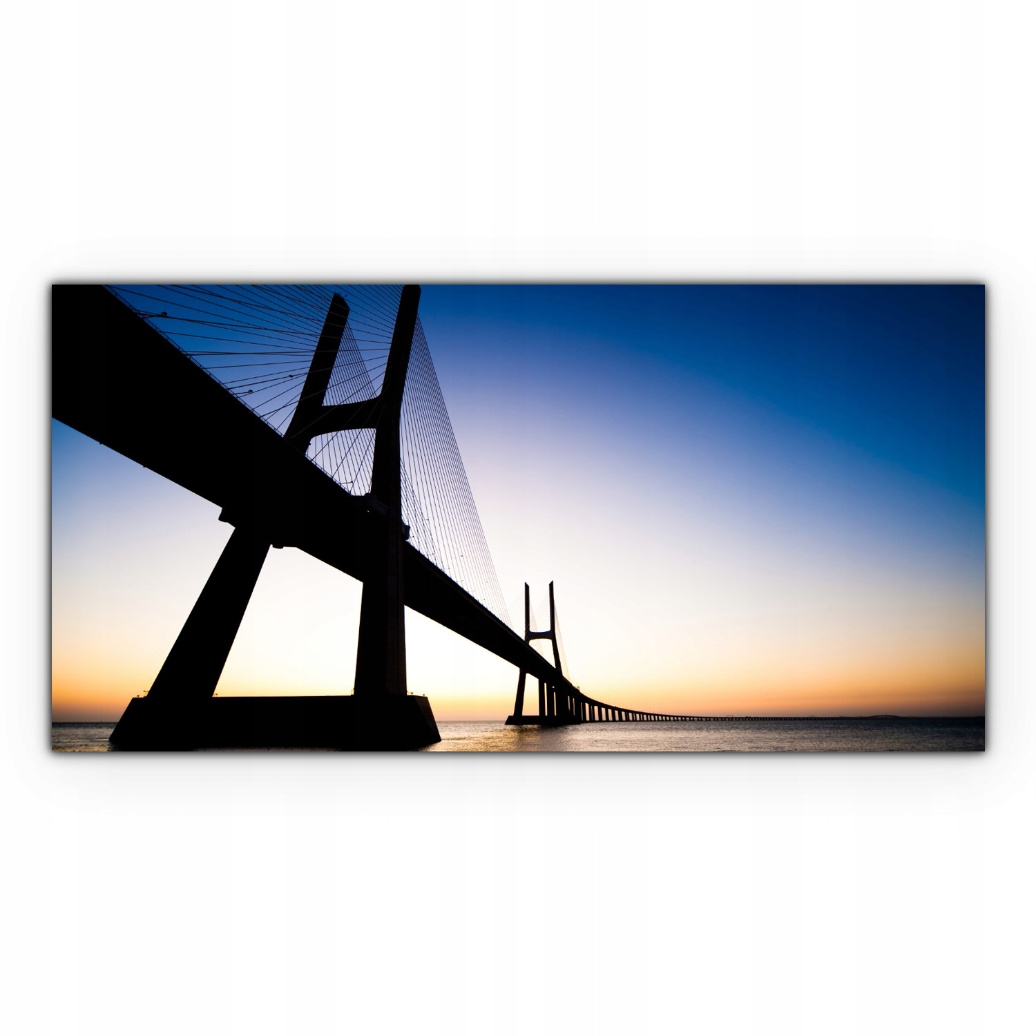 

Obraz płótno canvas 120x60 Most Miasto Krajobraz