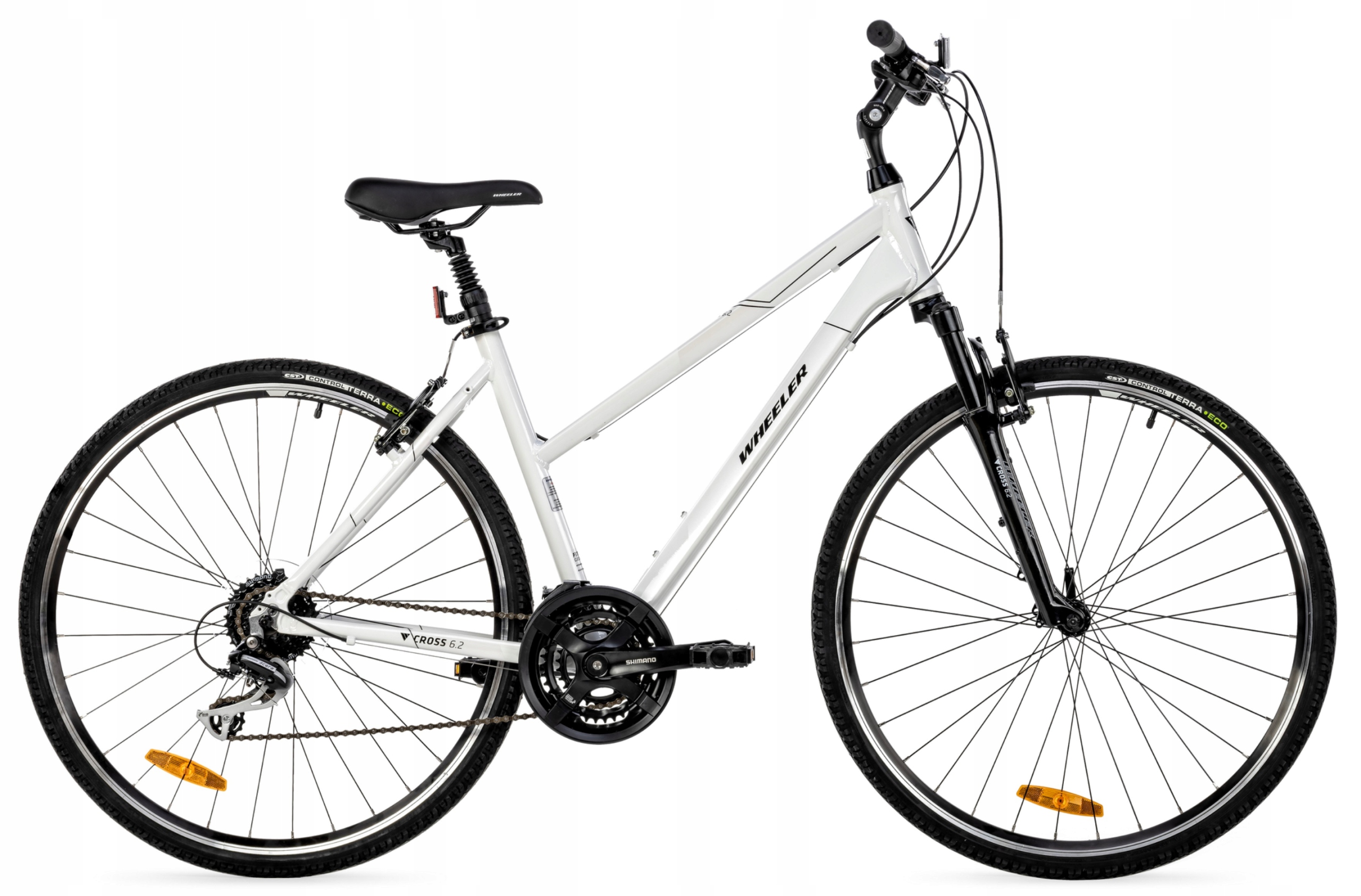 Rower Crossowy Wheeler Cross 6.2 L Rama 48 cm koło 28 " biały