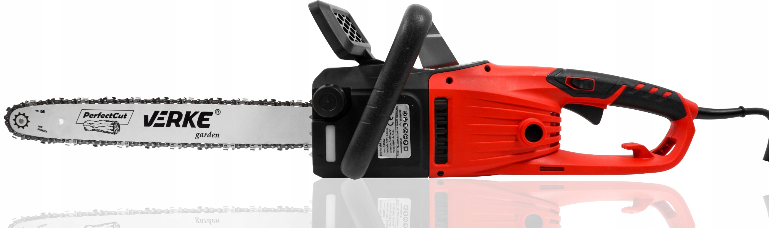 PIŁA ŁAŃCUCHOWA PILARKA ELEKTRYCZNA ŁAŃCUCHOWA DO CIĘCIA DREWNA DRZEWA 45CM Kod producenta V90003