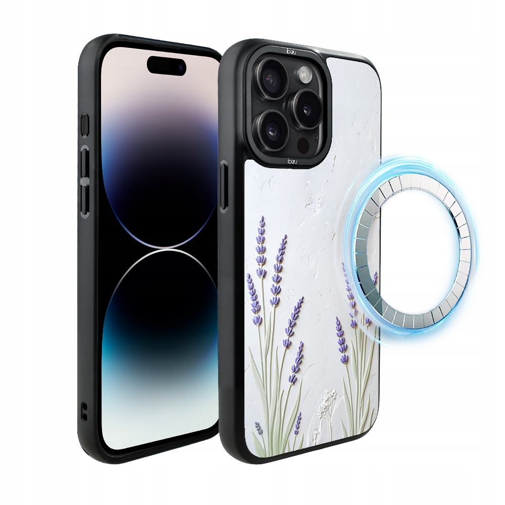 Pouzdro pro iPhone 14 Pro Max DropGuard Matt s MagSafe, provensálská levandule