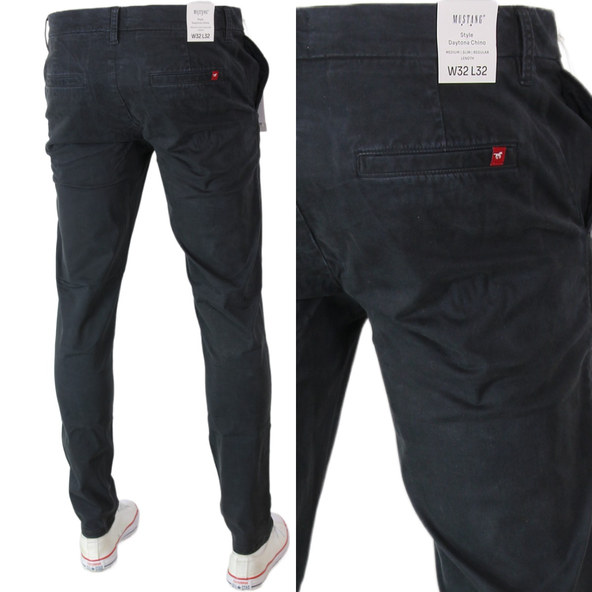 Mustang Chino Slim Fit Spodnie Jeansy W32 L32