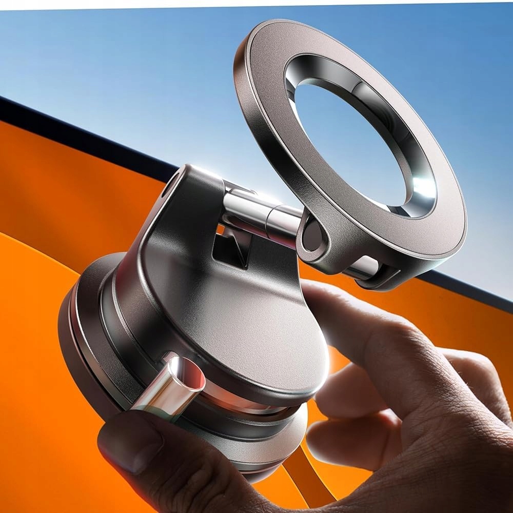 Magnetický držák do auta Lisen MagSafe Černý Kompakt pro chytré telefony
