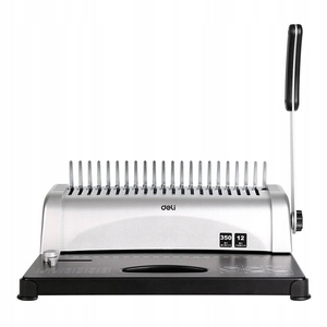 BINDOWNICA BIUROWA DO DOKUMENTÓW RĘCZNA DZIURKACZ DELI OFFICE A4 350 KARTEK EAN (GTIN) 6921734938701