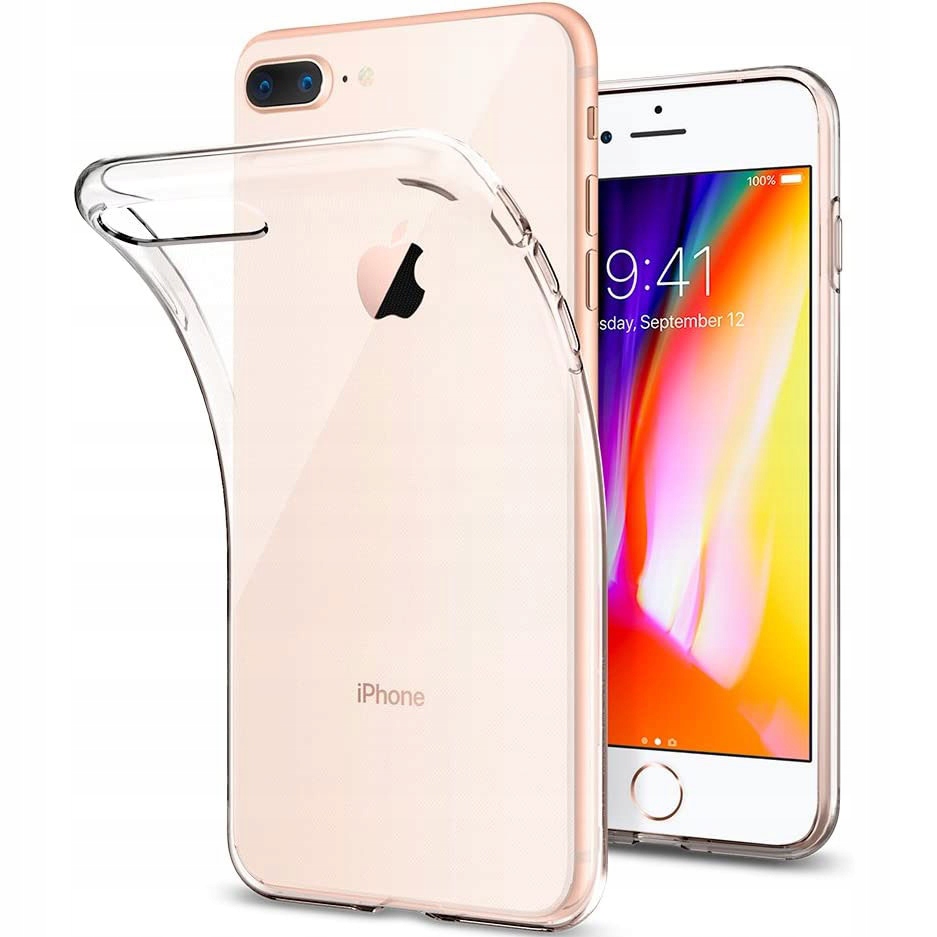 

Etui do Iphone 7/8 Plus Przezroczyste 2MM Szkło