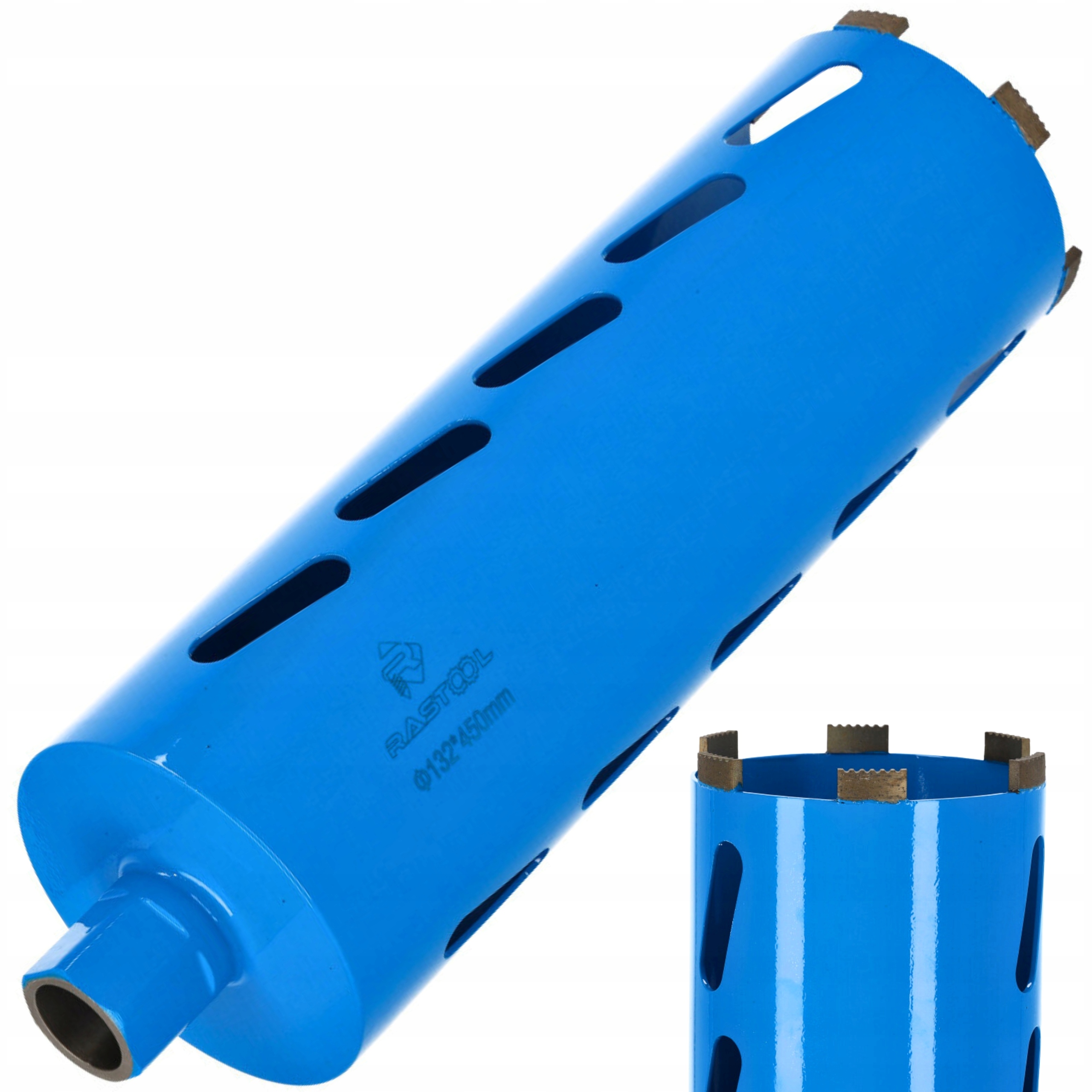 

Wiertło Diamentowe Koronowe Beton 132MM Na Sucho