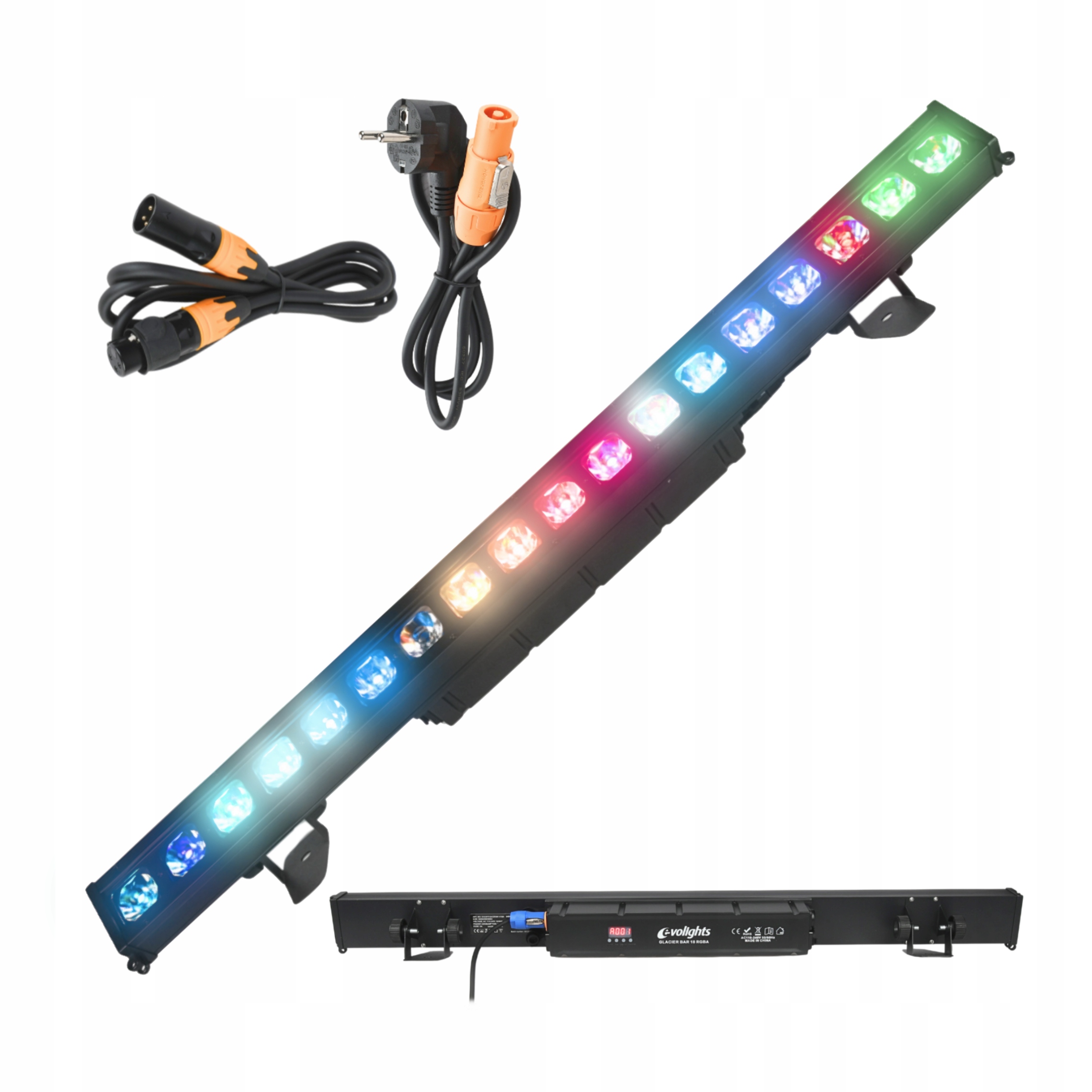 Listwa Oświetleniowa Oświetlenie Sceniczne Led Bar Rgba IP65 DMX 18x10W