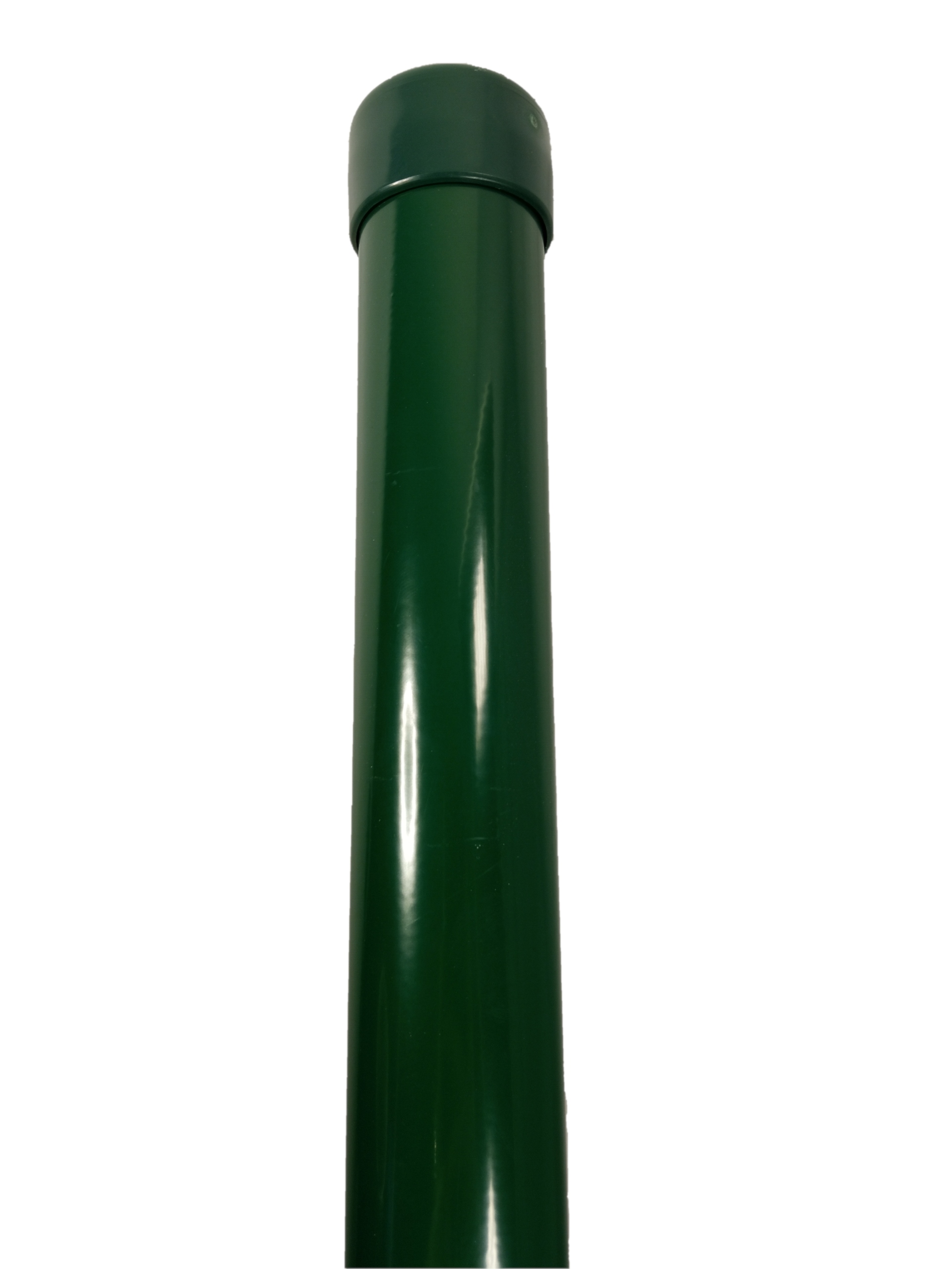 METALOWY SŁUPEK DO SIATKI FI40 180CM OCYNK+ZIELONY