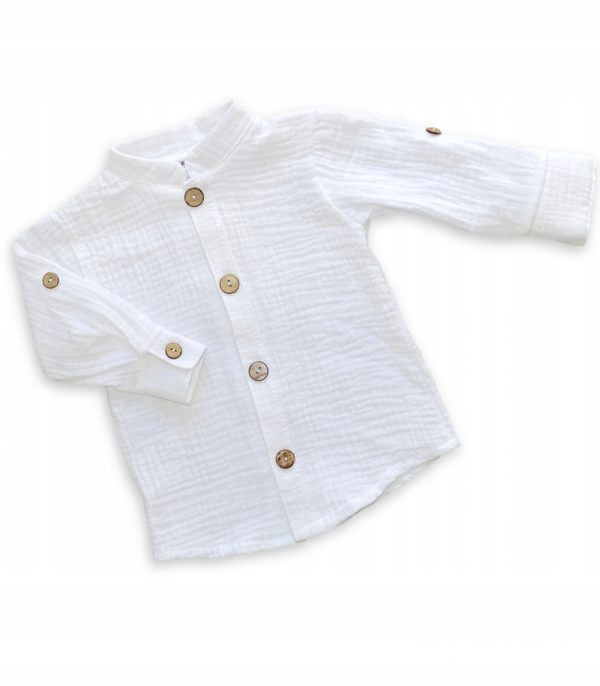 152 Bluzka koszula muślinowa POLSKA podpinana Marka Royal Kids