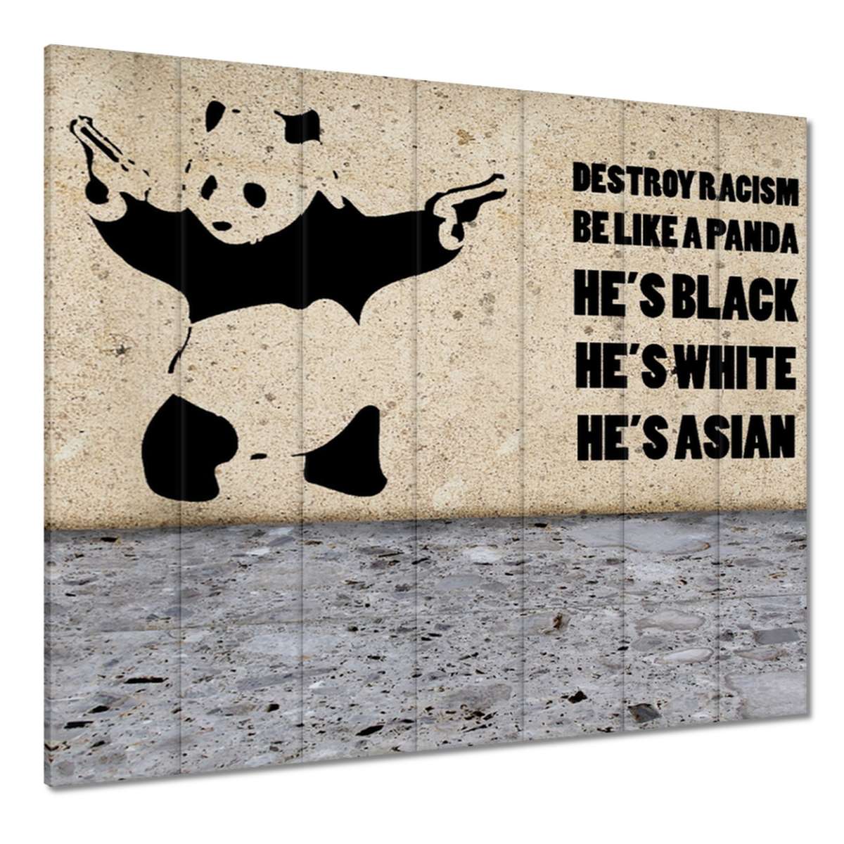 Obrazy 210x195 Banksy Panda