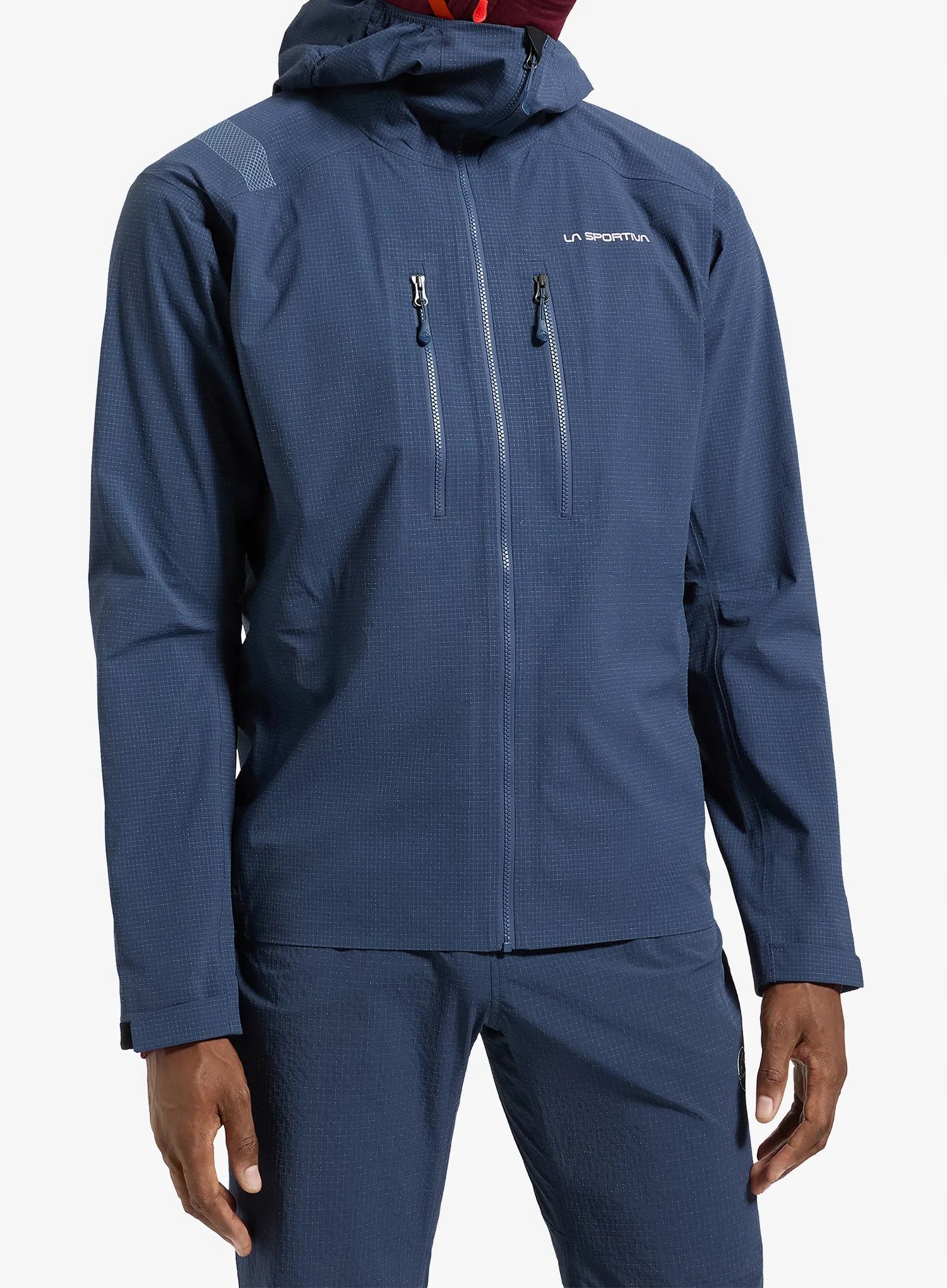 Bunda s membránou La Sportiva Helixir Shell Jacket night sky/chalk S