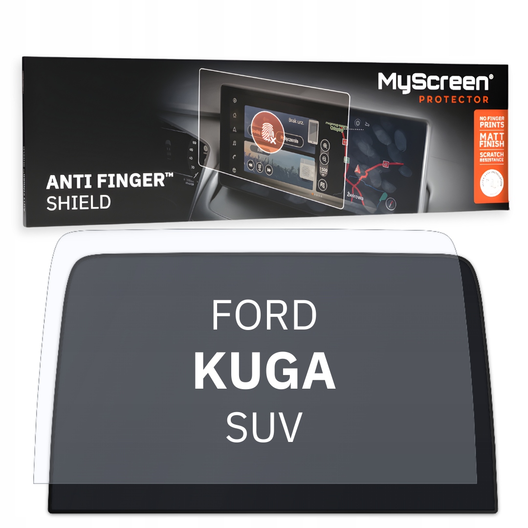Matná fólie pro Ford Kuga Suv 2019/2024 8" MyScreen s ochranou proti odlupování prstů