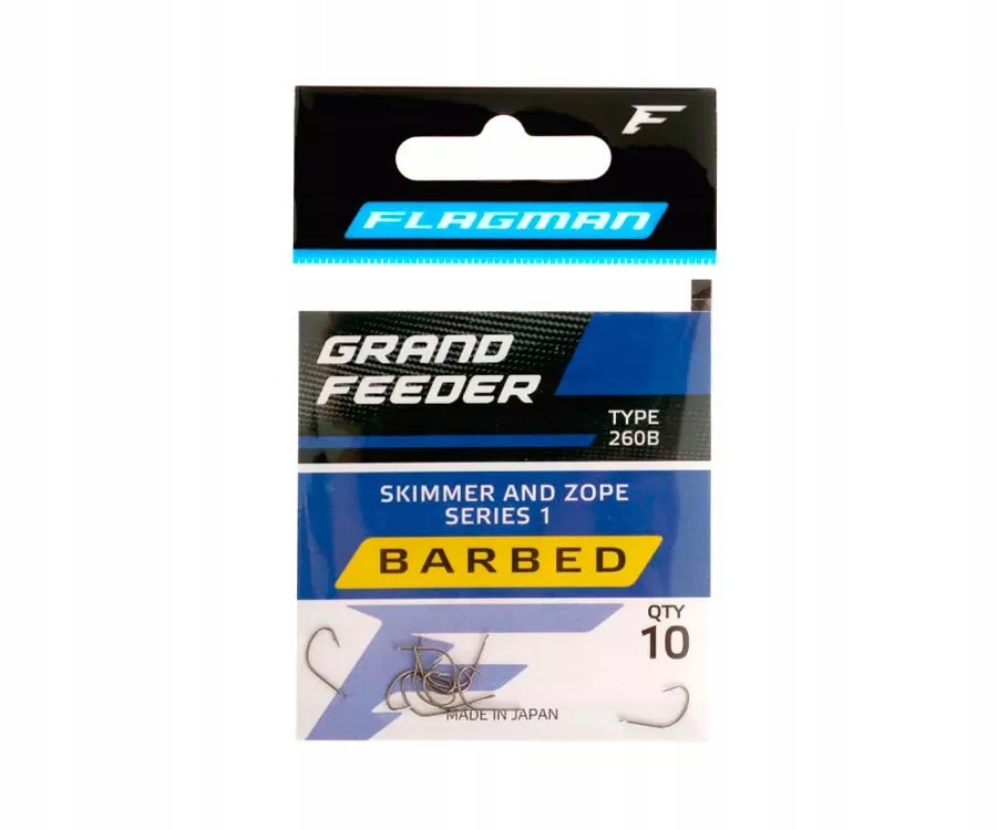 Haczyki Flagman Grand Feeder Skimmer and Zope Series 1 roz. 14