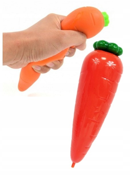 

Squishy Gniotek Antystresowy Marchewka Carrot
